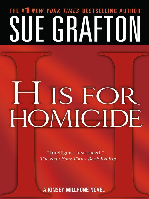 Title details for "H" is for Homicide by Sue Grafton - Available